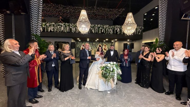 Gaziosmanpaşa’nın Sevilen İsimlerinden Nazife Ağırbaş Kale’nin Kızı Büşra, Volkan ile Evlendi!