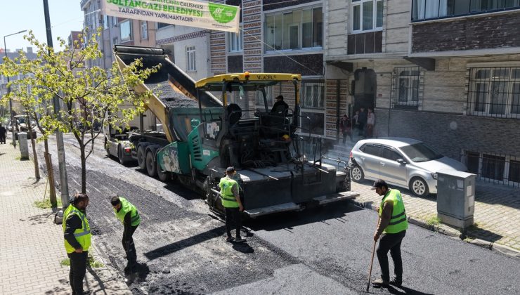 Sultangazi’de Asfalt Seferberliği