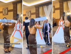 Düğünde Açılan Pankart Görüntüsü Herkesi Şok Etti: “Daha Neler Göreceğiz” Dedirten O An!