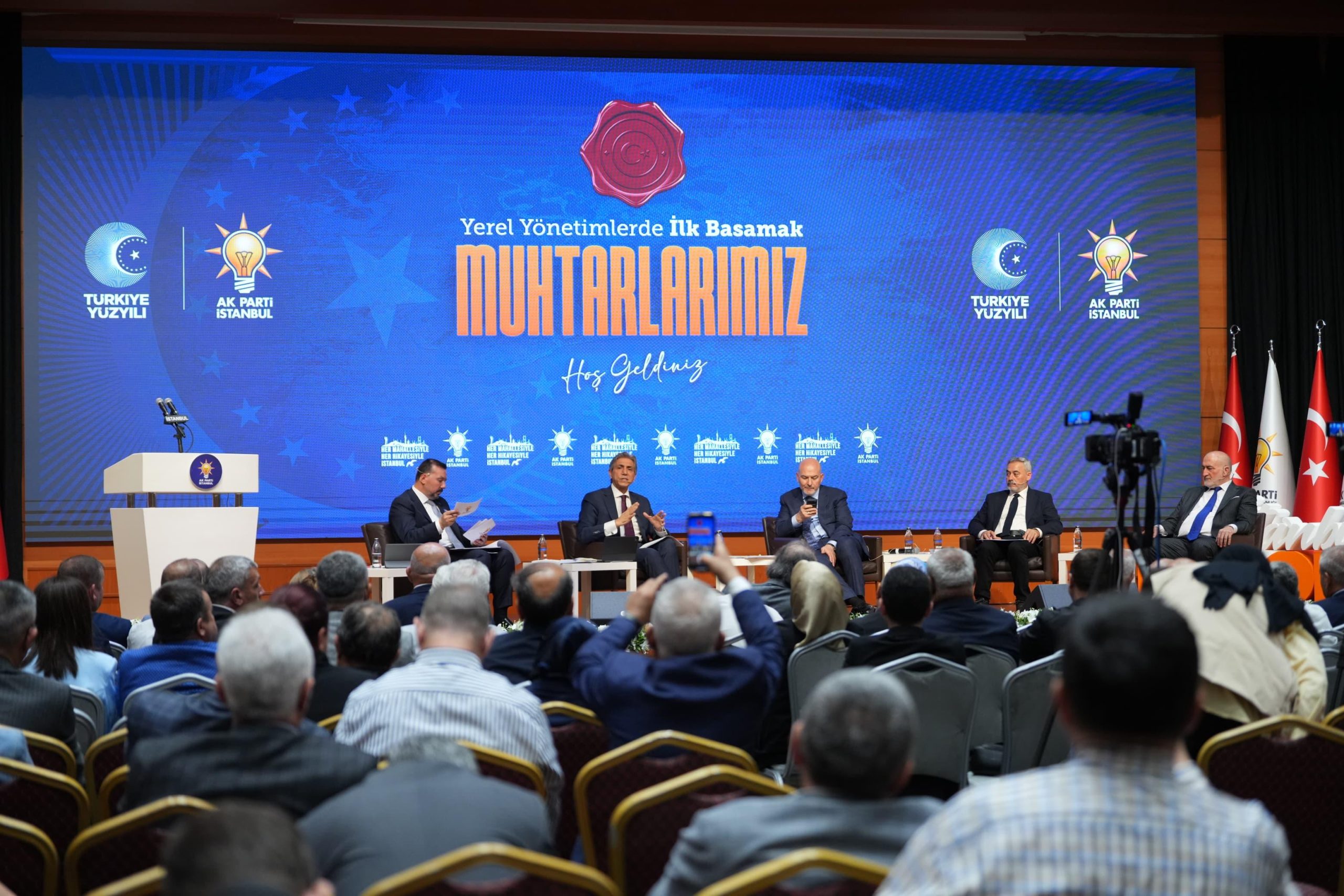 AK Parti İstanbul’dan muhtarlık vurgusu.