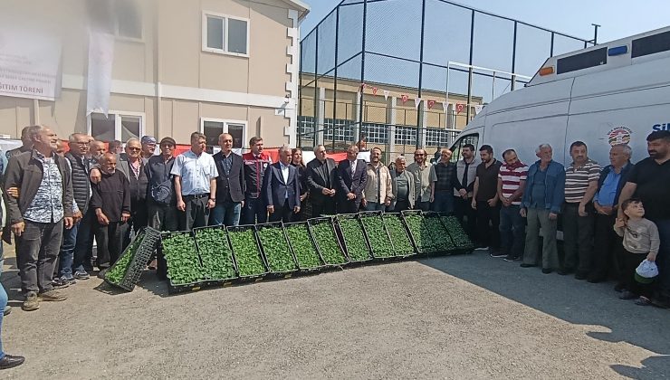 ŞİLE’DE 146.547 FİDE DAĞITIMI GERÇEKLEŞTİRİLDİ..