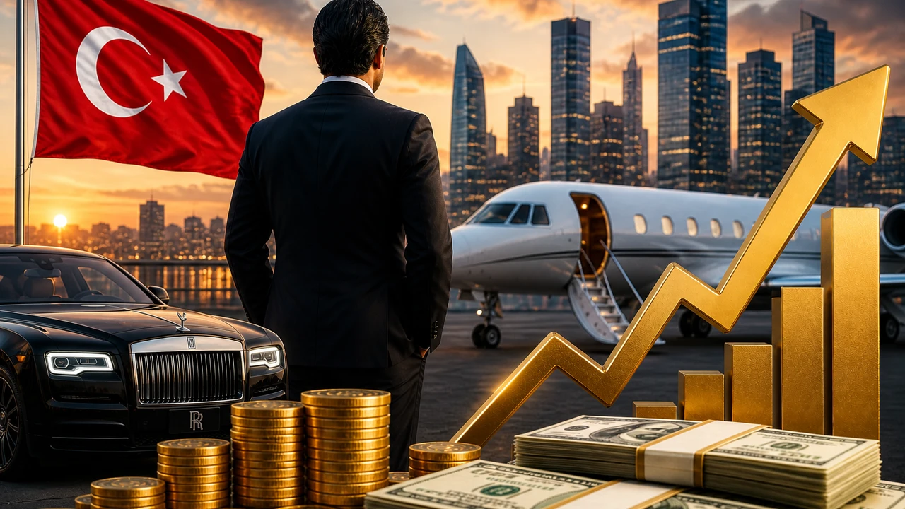 Türkiye’de Ultra Zengin Sayısı Patladı! Son 5 Yılda Tam 2 Kat Arttı