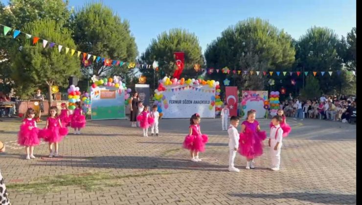 Miniklerden Muhteşem Yıl Sonu Gösterisi Fernur Sözen Anaokulu’nda Renkli Etkinlik