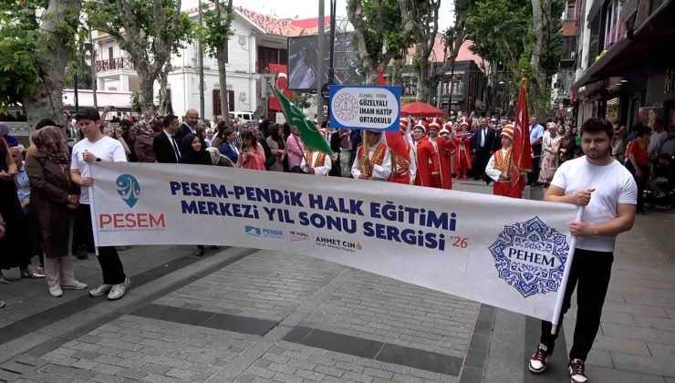 Muhteşem PESEM ve Pendik Halk Eğitimi Merkezi Yıl Sonu Sergisi Açıldı