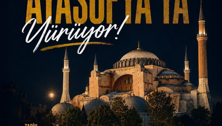 AK Parti İstanbul Gençlik Kolları’ndan Ayasofya yürüyüşüne davet