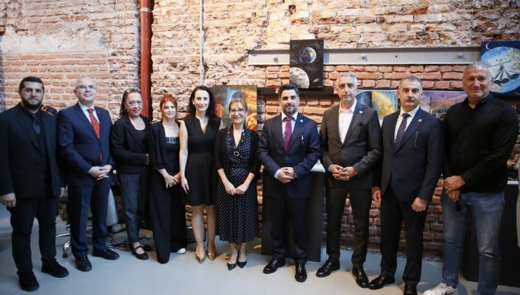 ESMEK Kursiyerlerinin yıl boyunca ürettiği eserler “Gece-Gündüz” sergisinde görücüye çıktı