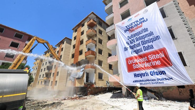 Sultangazi’de Kentsel Dönüşüme Devam