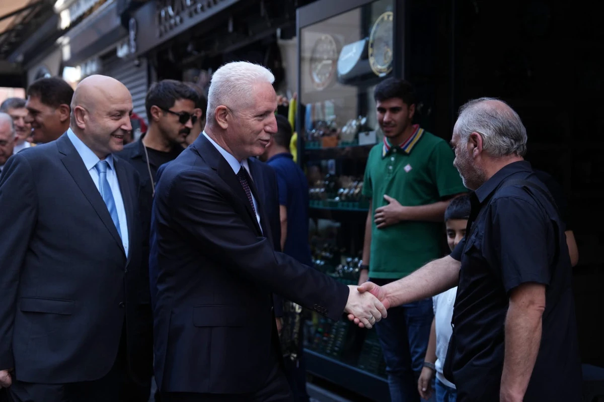 İstanbul Valisi Davut Gül’den Kapalıçarşı’ya Önemli Ziyaret