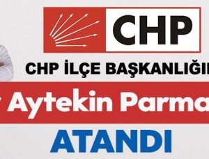 CHP Eyüpsultan İlçe Başkanlığına Dr. Aytekin Parmak Atandı