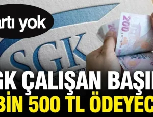 SGK Çalışan Başına 3.500 TL’ye Kadar Prim Desteği Verecek