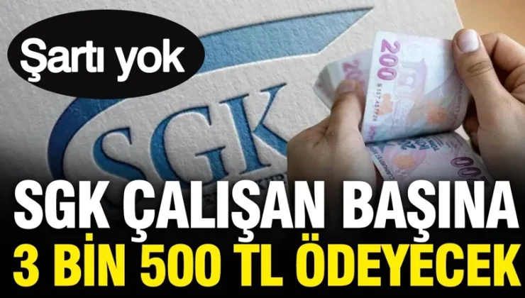 SGK Çalışan Başına 3.500 TL’ye Kadar Prim Desteği Verecek