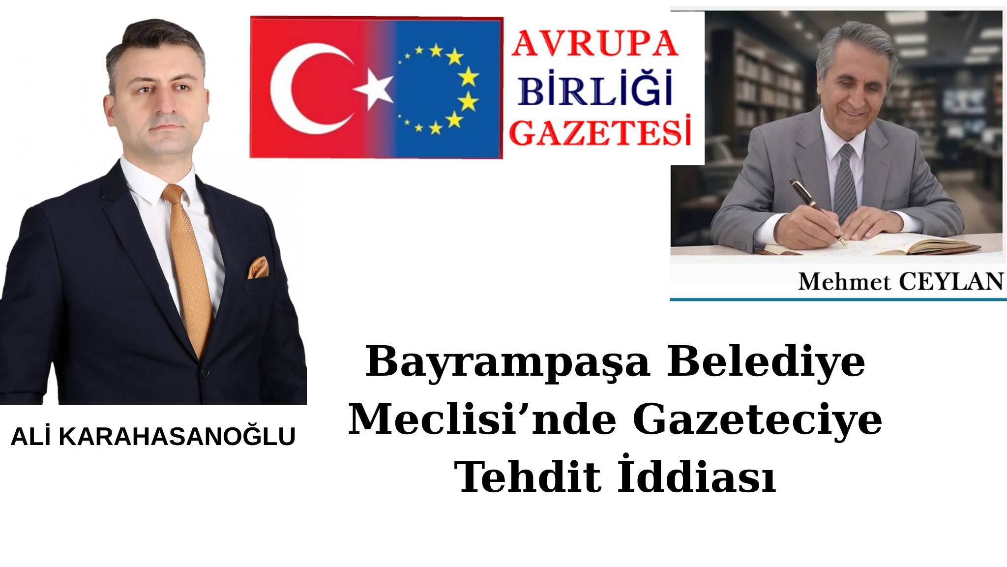 Bayrampaşa Belediye Meclisi’nde Gazeteciye Tehdit İddiası