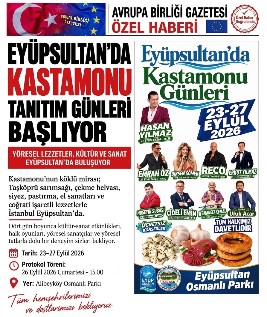 Eyüpsultan’da Kastamonu Günleri Başlıyor