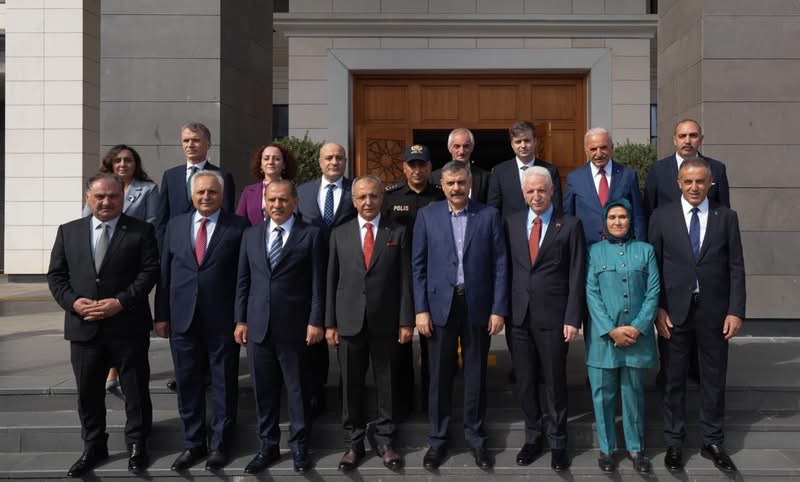İçişleri Bakanı Mustafa Çiftçi Ümraniye Kaymakamlığı’nı Ziyaret Etti