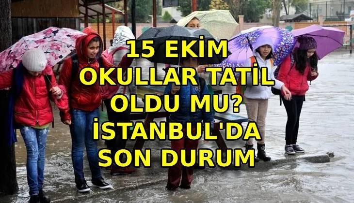 İstanbul’da Yarın Okullar Tatil Edildi