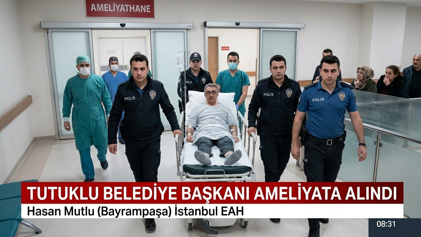 Tutuklu Bayrampaşa Belediye Başkanı Hasan Mutlu Ameliyata Alındı