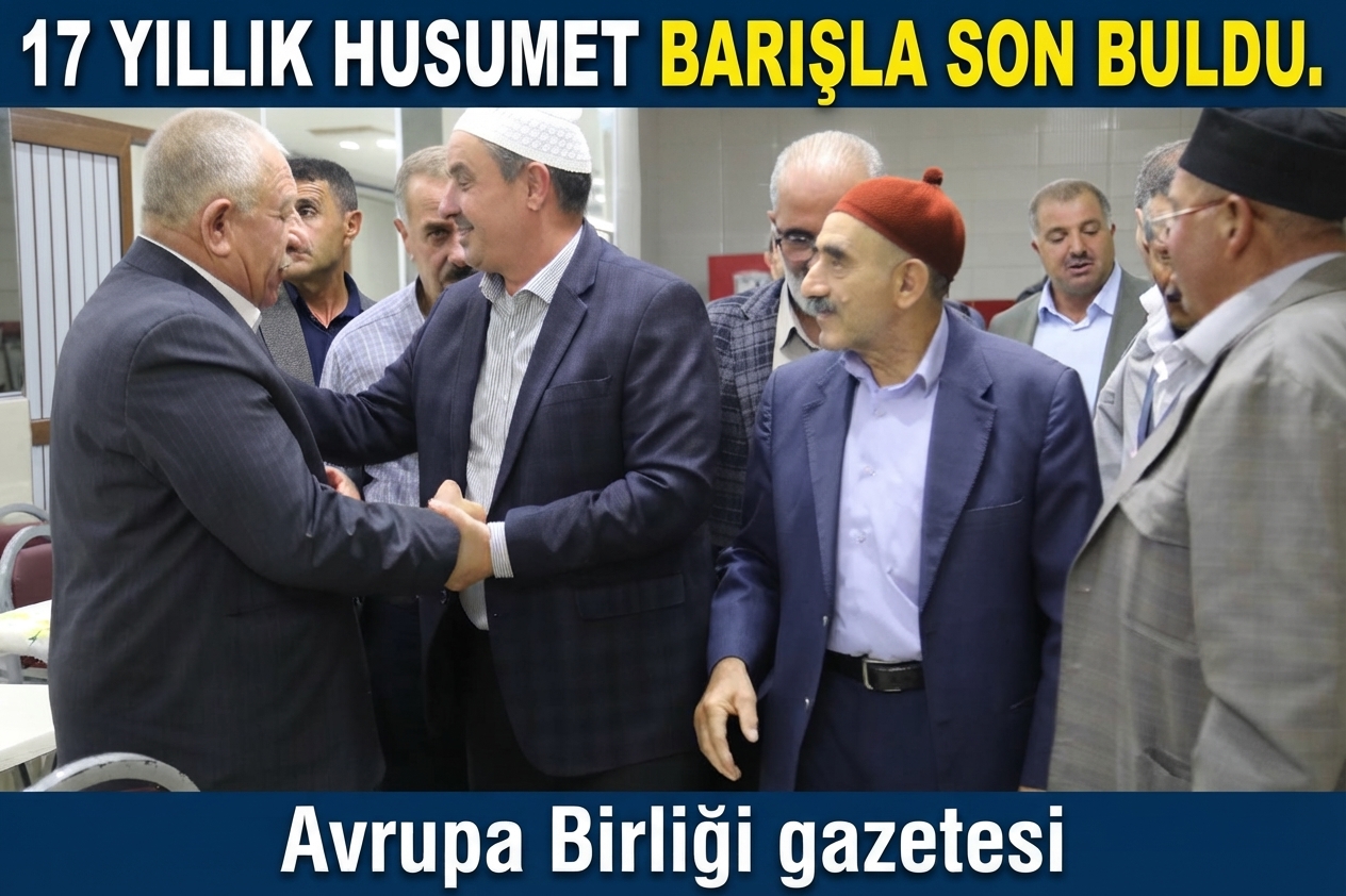 17 Yıllık Husumet Barışla Son Buldu