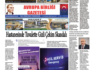 AVRUPA BİRLİĞİ GAZETESİ 313 SAYISI