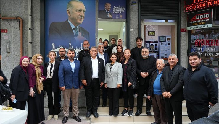 AK Parti İstanbul milletvekilleri Ataşehir, Bahçelievler ve Sarıyer’de vatandaşlarla buluştu