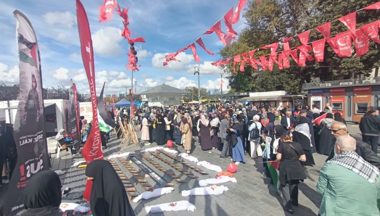 Saadet Partisi’nden Üsküdar’da “Dünyayı Uyandıran Direnişe Ses Ver” Programı