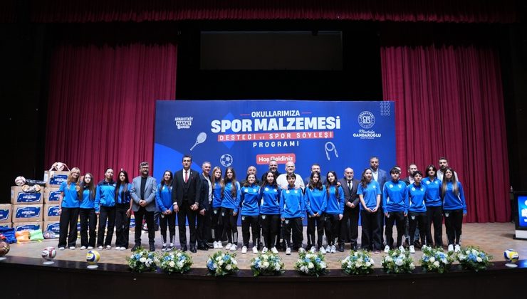 Okullarımıza 10 Bin Parça Spor Malzemesi Desteği Sağladık