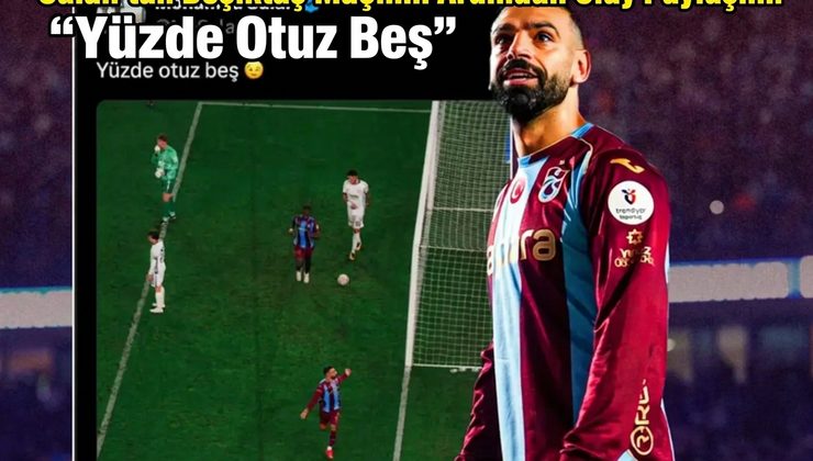 Salah’tan Beşiktaş Maçının Ardından Olay Paylaşım: “Yüzde Otuz Beş”