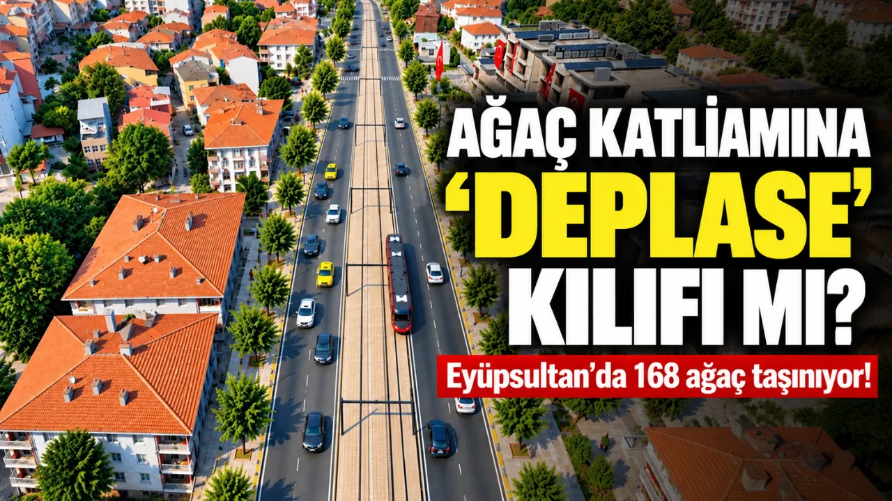 Ağaç katliamına “deplase” kılıfı mı? 168 ağaç taşınıyor!