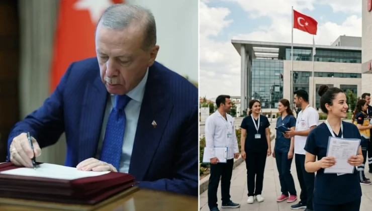 Cumhurbaşkanı Erdoğan İmzaladı: 31 Bin Sağlık Personeli Alınacak