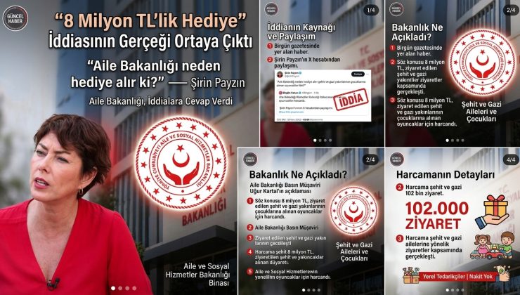 “8 Milyon TL’lik Hediye” İddiasının Gerçeği Ortaya Çıktı