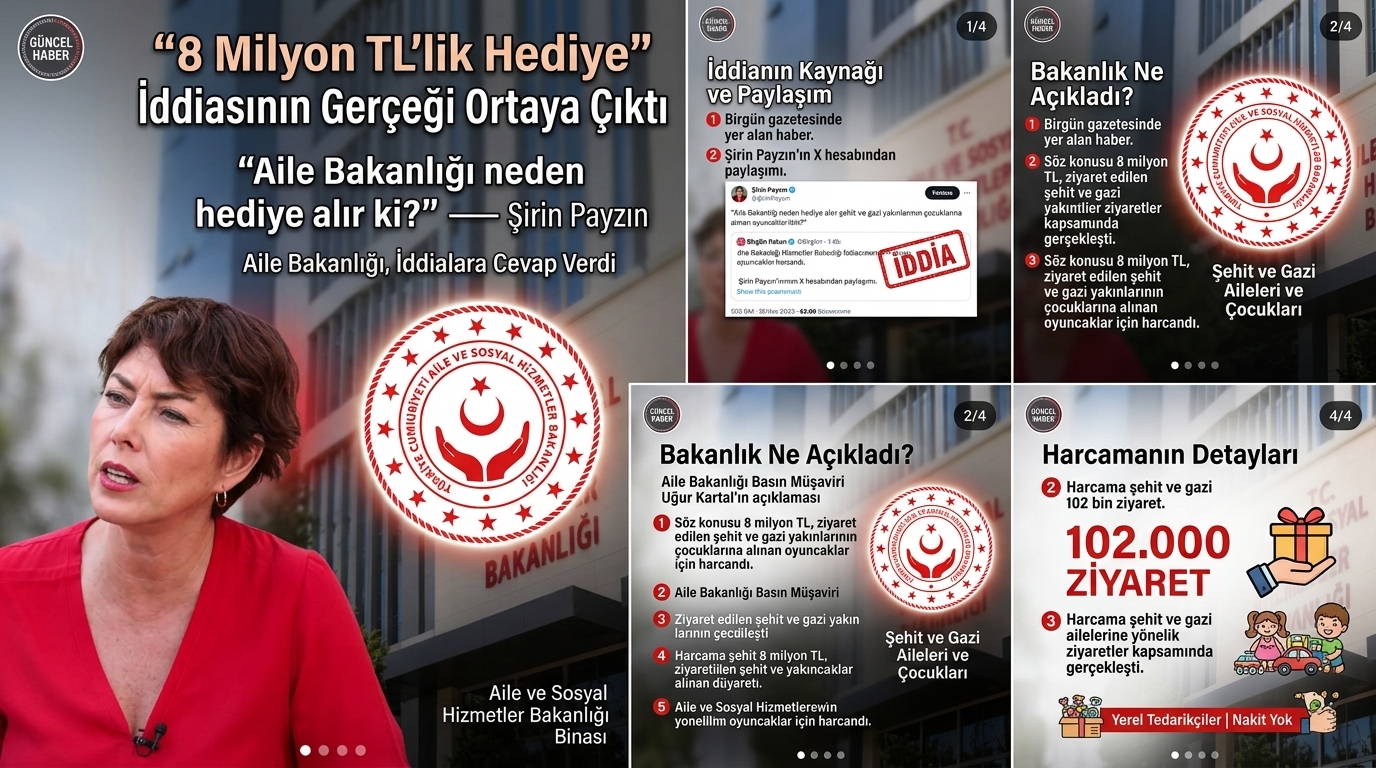 “8 Milyon TL’lik Hediye” İddiasının Gerçeği Ortaya Çıktı